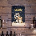thumbnail image 3 of Happy New Year Chihuahua Welcome 2025 Balloon Firework Party Vertical Metal Aluminum Sign Dog Lover Gifts Idea Wall Art Home Decor - 01014, 3 of 5