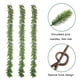 thumbnail image 4 of Guirnalda de pino artificial Wosthever verde y blanco, 4 of 6