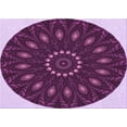 thumbnail image 1 of Ahgly Company Machine Washable Indoor Rectangle Transitional Orchid Purple Area Rugs, 6' x 9', 1 of 7