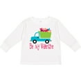 thumbnail image 3 of Inktastic Be My Valentine Heart Truck Boys or Girls Long Sleeve Toddler T-Shirt, 3 of 5