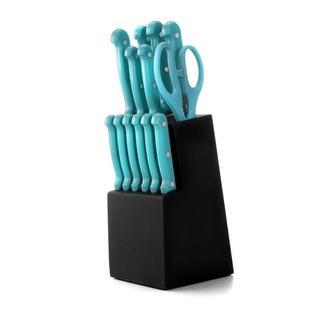 Cutlery Set, Teal - 14 Piece