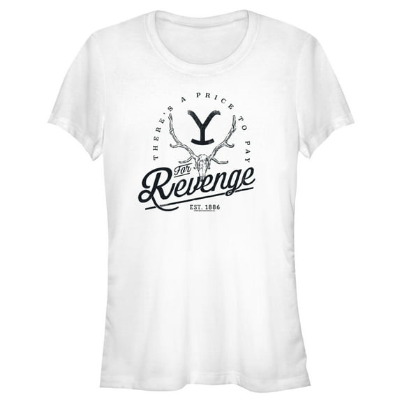 Junior's Yellowstone There's a Price to Pay for Revenge  Graphic T-Shirt