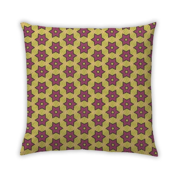 Ahgly Company Indoor Square Contemporary Throw Pillow, 18 inch by 18 inch