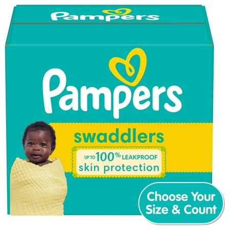 Pampers Swaddlers Diapers Size 3, 136 Count (Select for More Options)