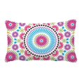 thumbnail image 1 of EREHome Moroccan Tile Quatrefoil Pillowcase Home Decor Pillow Cover Case Cushion Two Sides 20x30 Inches, 1 of 3
