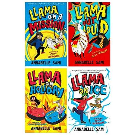 Llama Out Loud Series by Annabelle Sami 4 Books Collection Set - Ages 8-12 - Paperback