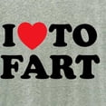 thumbnail image 3 of CafePress - BIG Happy Rainbows, I LOVE To FART Women's Nightsh - Women's Nightshirt, 3 of 4