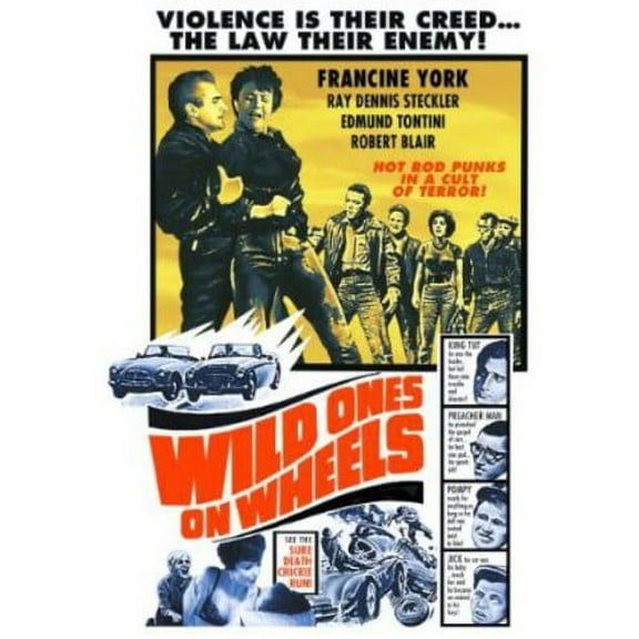 Wild Ones on Wheels (DVD), Alpha Video, Drama