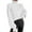 White, variant on New Casual Loose Lazy Wind Sweater Women Outer Wear Pullover Long Zipper Sweatshirt No Hood Sweat Shirts for Grandma Guy Sweaters Button Sweatshirts Oversized Pullover Sweaters for Women plus Size