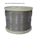 thumbnail image 1 of INTBUYING T-304 Stainless Steel Grade 7 x 19 Wire Rope 3/16"- 500 ft Commercial, 1 of 5