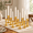 10, variant on Candle Holders, 12-Pack Vintage Metal Taper Candle Sticks for Home and Event Decor