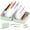 #003 Green*1, variant on Waterproof Pill Pouch Set, 14 Day Pill Organizer, Travel Portable Pill Organizers, Clear Color-Coded Pill Pouches for Travel, Waterproof Pill Pouch with Labels for Purse Daily Travel Use