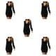 thumbnail image 2 of Jumpingount Vestido de manga larga de encaje Sexy para mujer de primavera, vestido de fiesta para banquetes para niñas, vestidos transpirables con Type2 NO2, 2 of 6