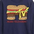 thumbnail image 3 of MTV Logo - Burger Logo - Toddler And Youth Long Sleeve Graphic T-Shirt, 3 of 5