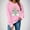 Pink, variant on HOMBOM Crew Neck Sweatshirt for Women Cute Graphic Pullover Winter Christmas Long Sleeve Womens Tops