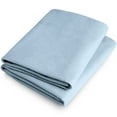 thumbnail image 5 of Bare Home Flannel Pillowcase Set, 100% Cotton, Heavyweight, King, Set of 2, Light Blue, 5 of 5
