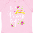 thumbnail image 4 of Inktastic This Princess is One First Birthday Girls Baby Bodysuit, 4 of 5