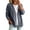Black, variant on Womens Classic Button Front Breathable Stretch Denim Jacket Relaxed Fit Lightweight Casual Long Sleeve Cardigan Coat,Side Pocketless(Black/L)