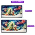 thumbnail image 5 of Merry Christmas and Happy New Year Santa Poodle Holiday Xmas Winter Desk Mat Full Keyboard Mouse Pad Poodles Dog Lover Gifts Idea Large Mousepad - 00024, 5 of 5