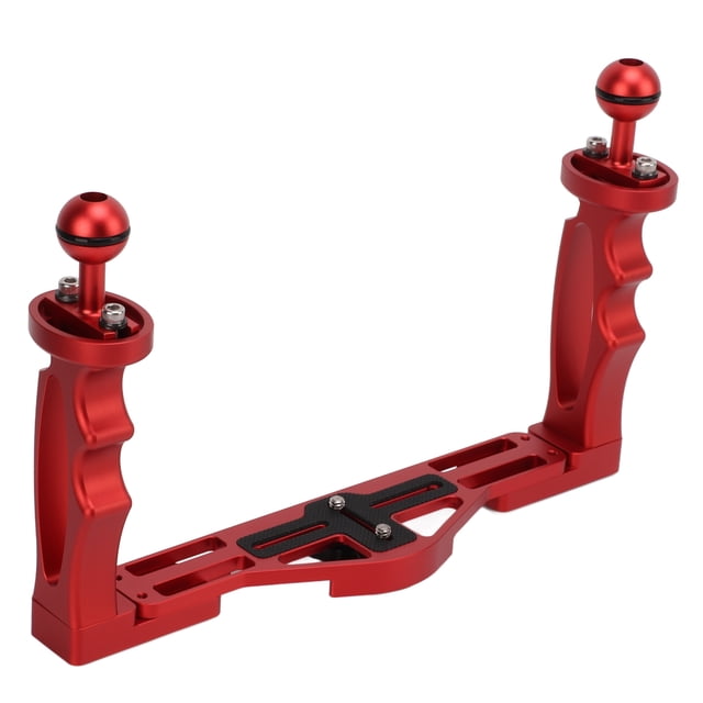 Double Plate-Forme de Stabilisation de Plateau Portable Plongée Sous-Marine DSLR Caméra Logement Plateau pour pour Balance Tir Plate-Forme de Stabilisation en Aluminium