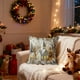 thumbnail image 5 of Ireezec Linen Christmas Pillow Cover Holiday Decor Sofa Cushion Ca Farmhou Style Decorative Throw Pillow Cover for Living Room Bedroom asonal Home Accents, 5 of 6