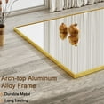 thumbnail image 4 of BEAUTYPEAK Full Length Mirror 65"x25" Rectangle Body Dressing Floor Mirrors,Gold, 4 of 6
