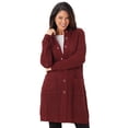 thumbnail image 1 of Textured Button Front Cardigan, 1 of 3
