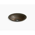 thumbnail image 1 of Kohler K-17890-RL-RB2 Derring Carillon à Pataugeoire Ronde Cuve de Piscine Lavabo - Bourbon Rutile, 1 of 1