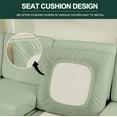 thumbnail image 5 of Sanmadrola Couch Covers Sofa Cushion Cover Slipcovers Wear-Resistant Universal Stretch Anti-Slip Sectional L Shape Sofa Covers, Chaise Lounge Sofa Slipcover, 5 of 7