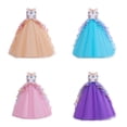thumbnail image 7 of GYRATEDREAM 3-12T Girls Princess Party Birthday Dresses Unicorn Costume Pageant Long Maxi Gown Flower Girls Bridesmaid Formal Puffy Tulle Dresses, 7 of 7