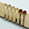 thumbnail image 6 of 1 Pcs Wooden Spatulas For Cooking,5.31 Inch Wood Spoon ,Non-Scratch Wood Flat Spurtle For Pan & Wok,Spatula Wooden,Wooden Cooking Utensils For Non Stick Cookware, Kitchen Small Wood Scraper,Coffee, 6 of 8