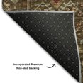 thumbnail image 5 of Addison Rugs Mayfield Premium Machine Washable Transitional Global Chocolate Rectangle Rug, 8' x 10', 5 of 6