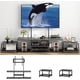 thumbnail image 1 of Mueble para TV Moderno con Soporte, Mesa de TV Grande con 2 Mesas Auxiliares Extraíbles Centro de Entretenimiento para Televisor de hasta 75 Pulgadas, Mueble para Television, Sala, Dormitorio, 1 of 8