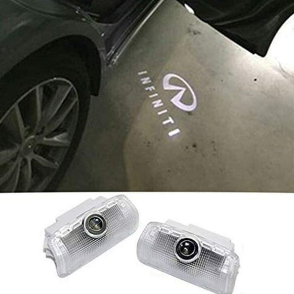 Car LED Door Logo Projector Ghost Shadow Lights For Infiniti G M Q FX EX QX Series (2-Pack)