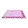 thumbnail image 2 of Ahgly Company Machine Washable Indoor Rectangle Oriental Purple Traditional Area Rugs, 2' x 4', 2 of 4