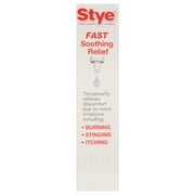 Stye Sterile Lubricant Eye Drops, Fast Soothing Relief, 0.5 oz
