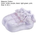 thumbnail image 6 of SPRING PARK 1 Pair Fashion Women Girl Long Socks Breathable High Lace Socks, 6 of 8