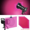thumbnail image 3 of Amdohai 9PCS 30 * 20cm Photography Light Color Filters Set Transparent Light Gel Sheet, 3 of 6