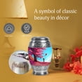 thumbnail image 5 of Cremation Urns Cherry Blossom - Blue Urn for Ashes for Women - Human Urns for Ashes Adult Female - 10 Inch Large Urn for Grandma, 5 of 7