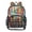 Bottle Art, variant on Clear Backpack Heavy Duty PVC Transparent Backpack for College Workplace, Patriotic Sailboat Pattern