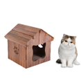 thumbnail image 4 of Rascador para casa de gatos, tablero para rascar, cama para dormir, Protector de muebles cómodo, refugio, para gatitos, animales pequeños, sumi Salvador Cama nido, 4 of 8