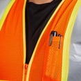 thumbnail image 5 of JORESTECH ANSI/ISEA 107-2020 Type R Class 2 Two-Tone High Visibility Safety Vest with Zipper and Pockets, 5 of 9