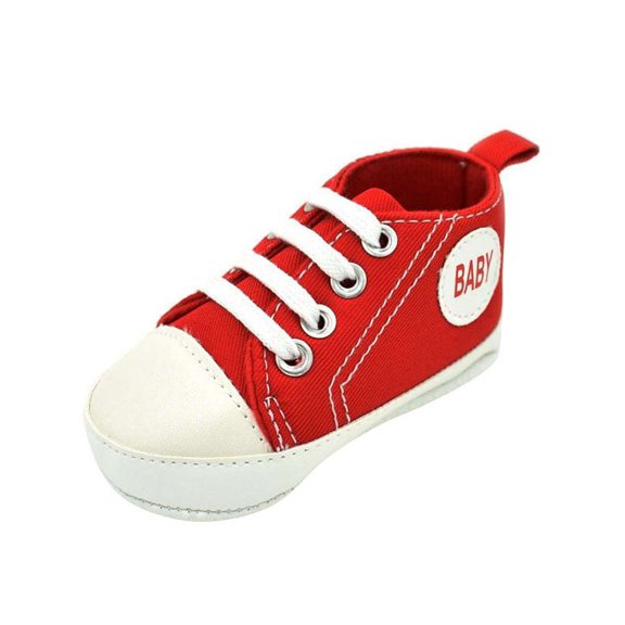 Lavaport Baby Kids Canvas Sneakers Boy Girl Soft Sole Shoes