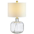 thumbnail image 4 of SAFAVIEH Armena 21.5 in. H Glass Table Lamp, Clear/Brass Gold, 4 of 6