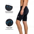 thumbnail image 4 of Padded Bike Shorts for Men Road Cycling Tights Bicycle Biker Pants Cycle Clothing Black M, 4 of 8