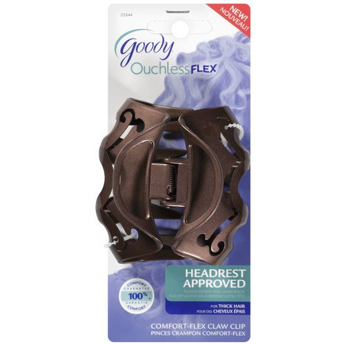 Goody Goody Ouchless Flex ComfortFlex Claw Clip, 1ct