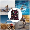 thumbnail image 6 of Rocae Lgbt Rainbow For Pride for Drawstring zipper Backpack Gym Backpack Bag for Men and Women, 6 of 6