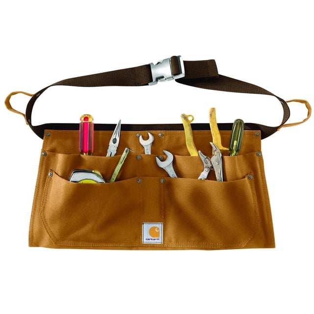 Delantal de cintura Carhartt Firm Duck para hombre Carhartt Brown M