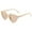 Beige, variant on Heart Girls Kids Sunglasses Bridge Width 11mm for Baby girl and boy Durable Cute Beige