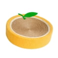 thumbnail image 3 of <p>Cat Scratch Bowl, Round Sisal Hemp Cat Scratcher Bed Precise Arrangement Orange Curved Design  For Family</p>, 3 of 8